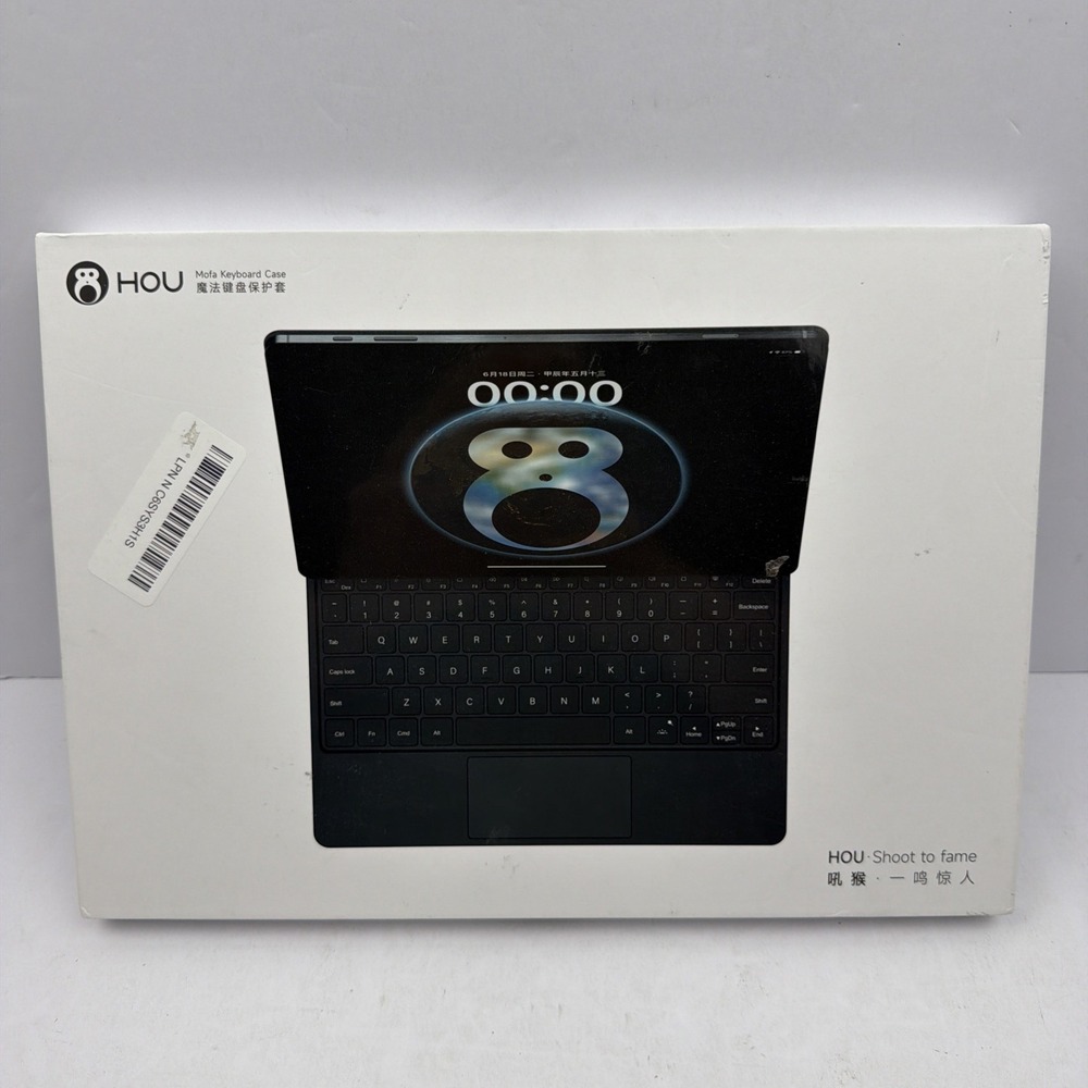 HOU Combo Keyboard Case Mate 10.2 for iPad 7th/8th/9th Gen, Starry Black